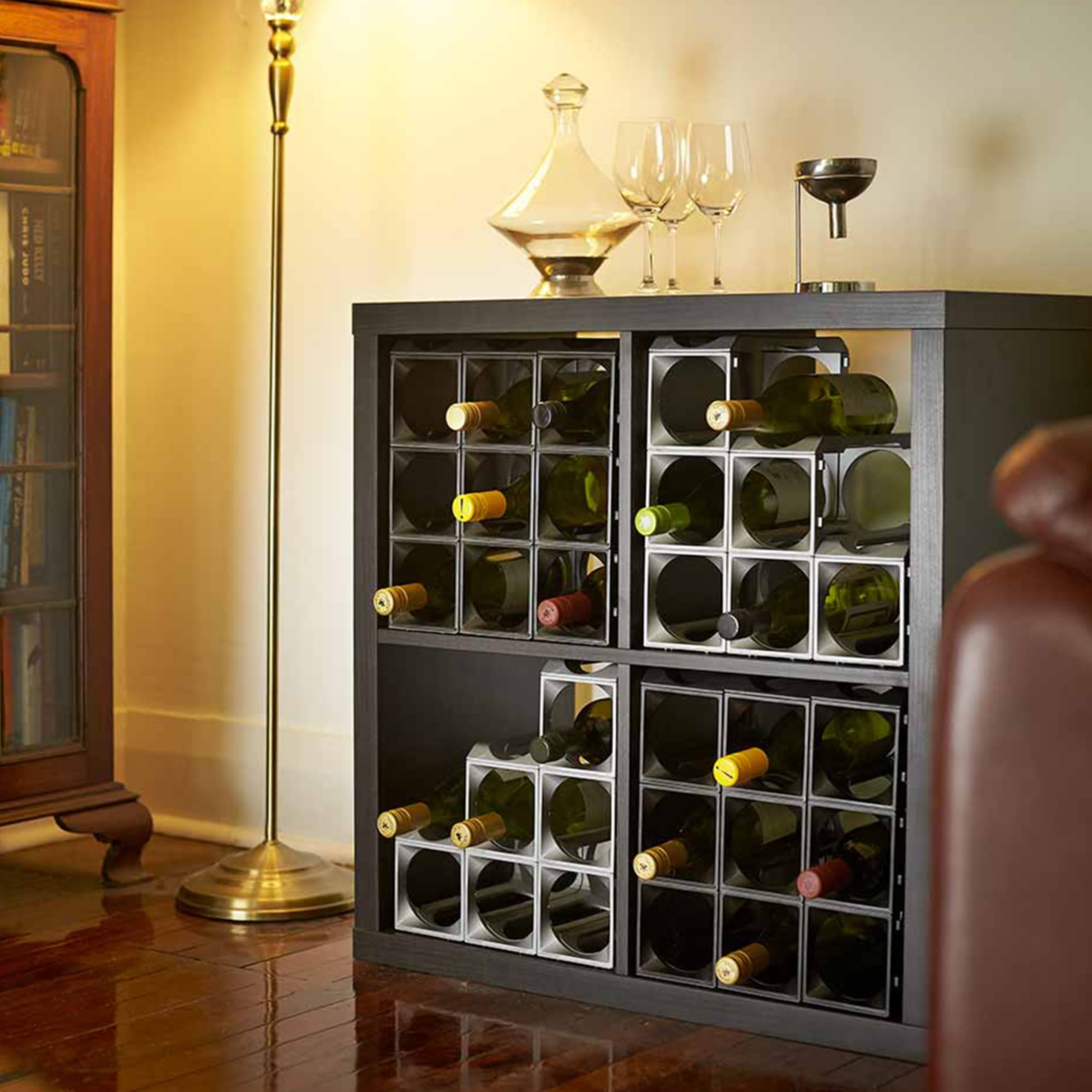 Stakrax stackable modular wine rack shop